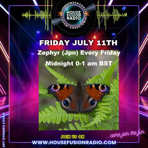 House Fusion Radio "Midnight Vibes #48" Friday, July 11th, '25