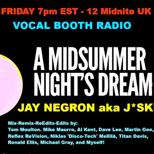 Jay Negron on VOCAL BOOTH RADIO - August 1, 2025