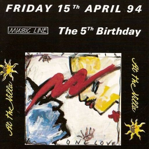 Phi-Phi & Johan (pt 1) at "5 Years Music Line" @ At The Villa (Kooigem - Belgium) - 15 April 1994