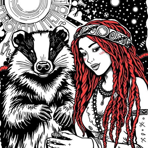 Rabid Acid Badger b2b DJ SpaceCaeke - Peace Lilly Road To India
