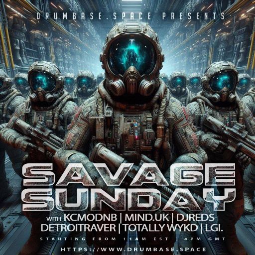 Mind (UK) - Drumbase.space - LIVE Savage Sunday - The Redliners