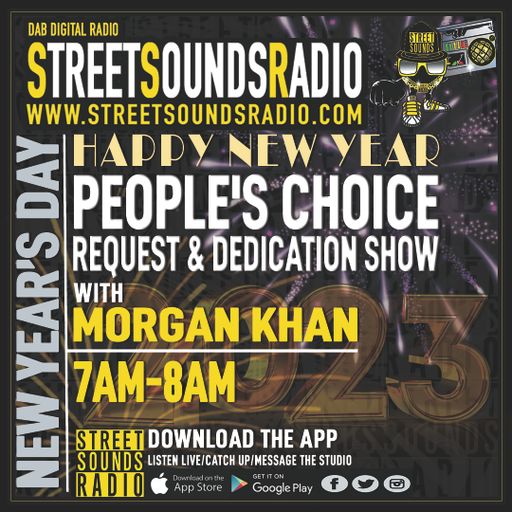 Peoples Choice - New Year's Request & Dedication Show with Morgan Khan 01-01-2023