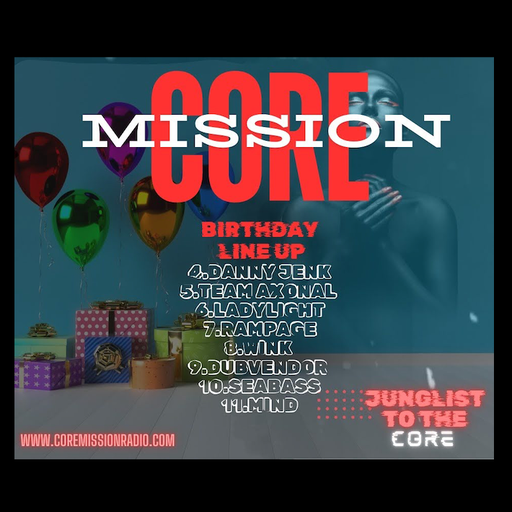 Mind (UK) - LIVE Core Mission Radio - Jenks Birthday Celebrations
