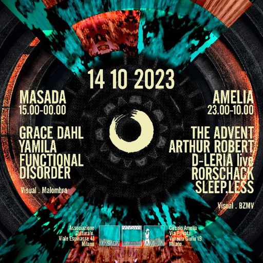 The Advent at "CLOSER #81" @ Circolo Amelia (Milan-Italy) - 14 October 2023