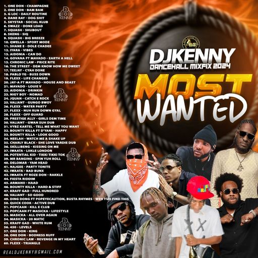 Dancehall Mix 2024, Most Wanted Ft Popcaan, Masicka, Ding Dong, Mr Banging, Delomar, Najgee, Teejay