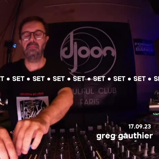 Greg Gauthier @ Djoon's 20 years Weekender 17.09.23