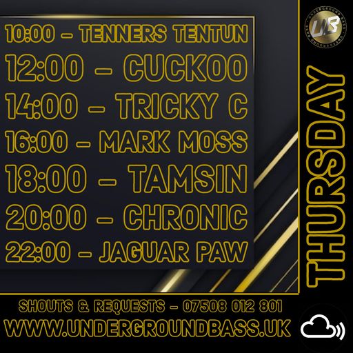 JUNGLE COVER SHOW 9-5-24 ON UNDERGROUNDBASS.UK