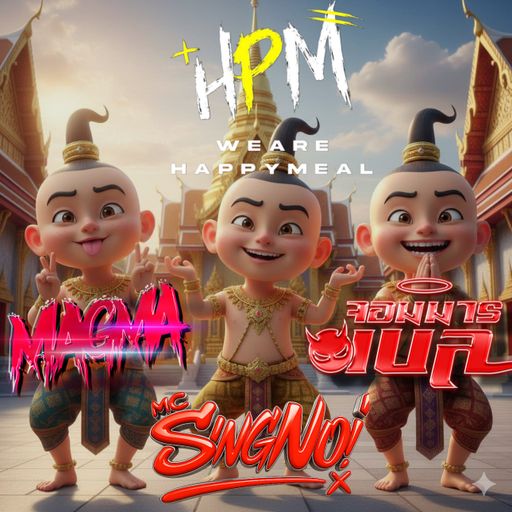 สามกุมารหารกล้า [ #DJ MAGMA #MC SINGNOI #ดีเจจอมมารเบล ] 'HPM