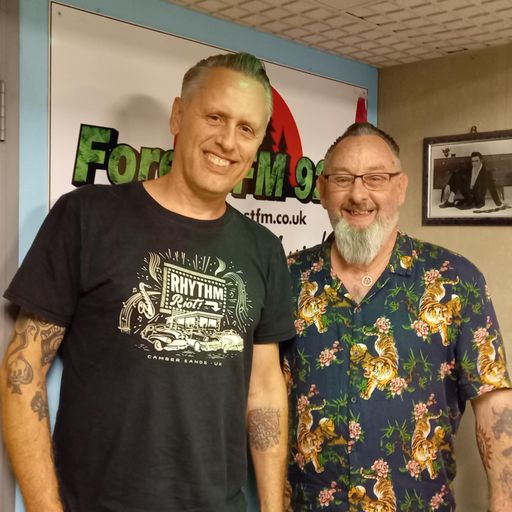 DJ Steve Stack-O-Wax ~ ROCKIN' RADIO with guest DJs Andy Ford & Mark Hepcat ~ 30.07.25