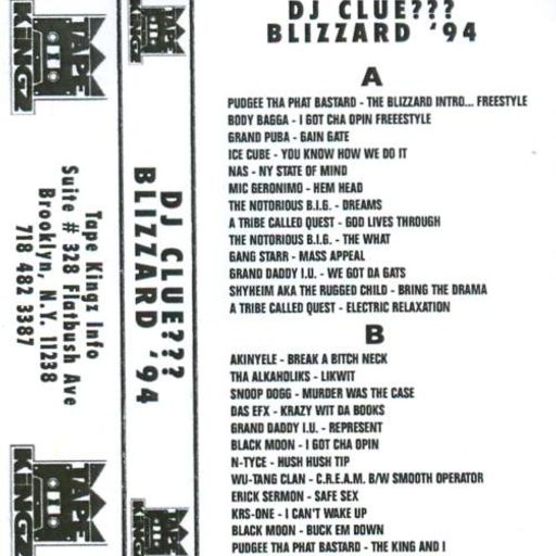 DJ Clue - Blizzard '94
