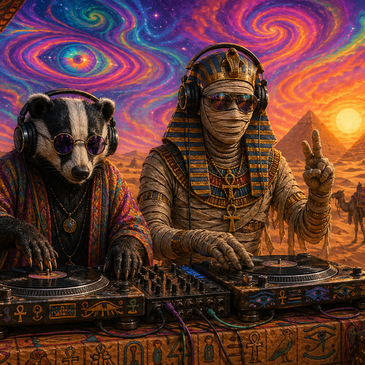 Badger & Mummy Desert Session