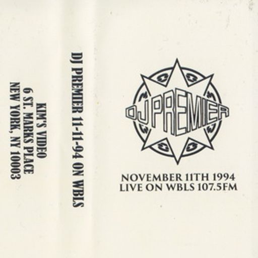 Dj Premier Live - Thunderstorm (Side A&B - WBLS) (*Mastered) - 1994.11.11