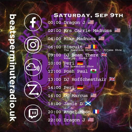 Biscuit-Saturday Pajama Show-Beats Per Minute Radio 9.09.2023