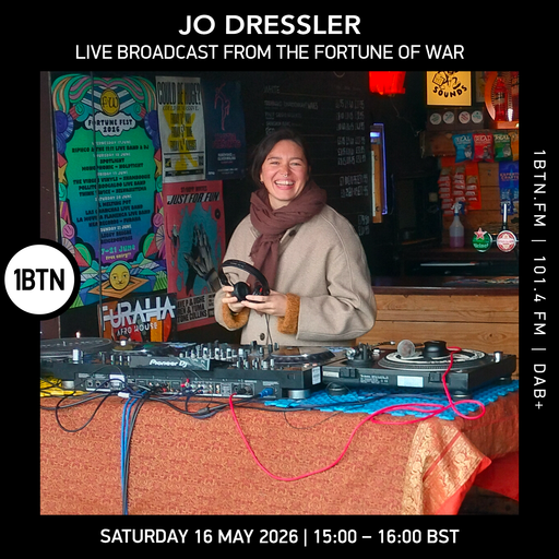 Jo Dressler live broadcast from the Fortune Of War - 16.05.26