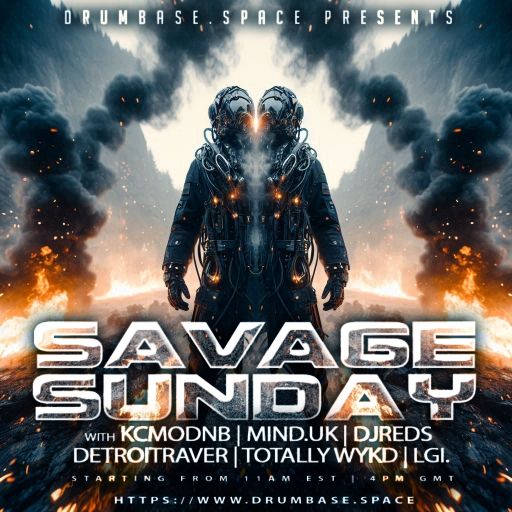 Mind (UK) - Drumbase.space - LIVE Savage Sunday - Hellbound