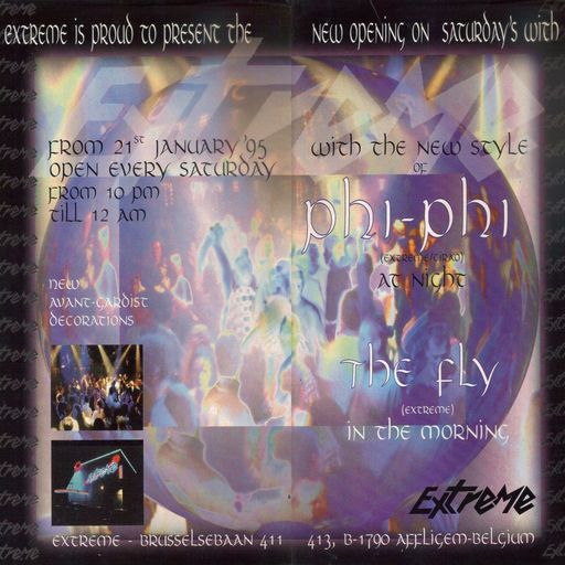 DJ Fly at Extreme (Affligem - Belgium) - 8 April 1995