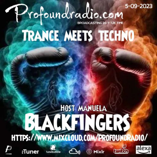 BLACKFINGERS TECHNO ZONE #19 ON TRANCE MEETS TECHNO 05/09/23