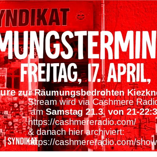 D.I.Y. Church the return of …#24_syndikat bleibt ! w/ jentle ben 21.03.202020