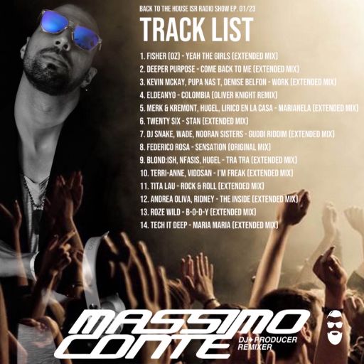 Massimo Conte	Back to the House ISR Radio Show 01/2023