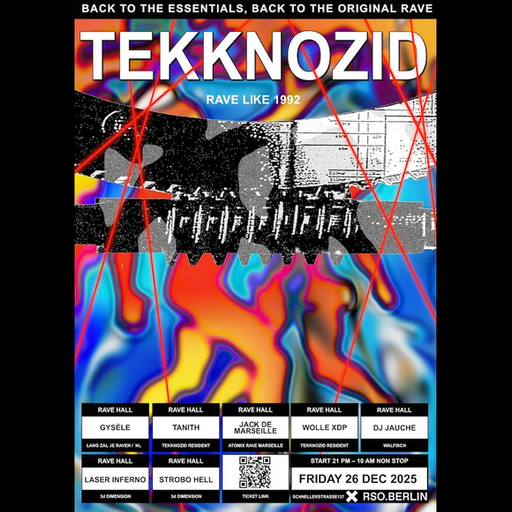 Jack de Marseille at "Tekknozid - Rave Like 1992" @ R.S.O (Berlin-Germany) - 26 December 2025