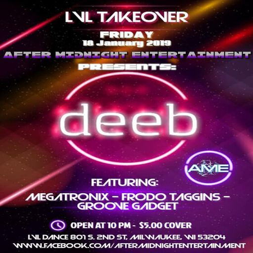 dEEb & MC Phillie B @ LVL Dance #AME (1-18-19)