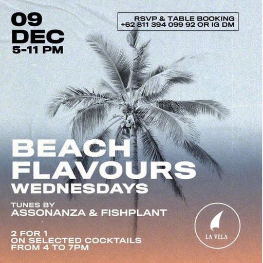 Fishplant LIVE @ La Vela: Beach Flavours // Bali, Indonesia // 09.12.20