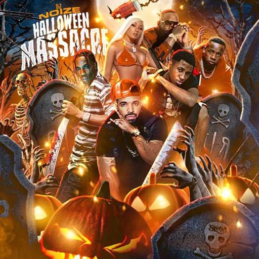 DJ Noize-Halloween Massacre [Full Mixtape Link In Description]