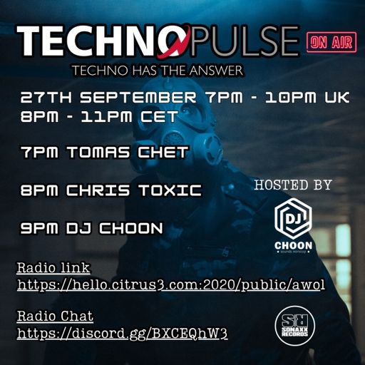 Dj Tomas Chet - Techno Pulse 2023.09.27
