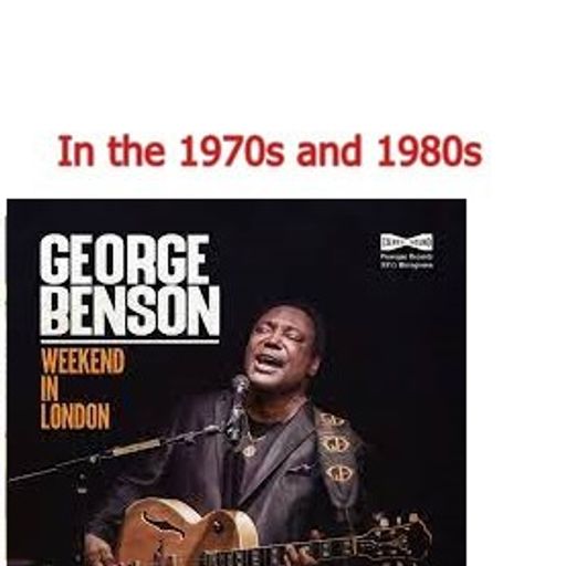 George Benson performing live at Belfast's Waterfront Hall