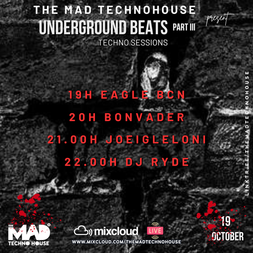 EAGLE BCN / TMTH UNDERGROUND BEATS PART III TECHNO SESSIONS 19.10.24