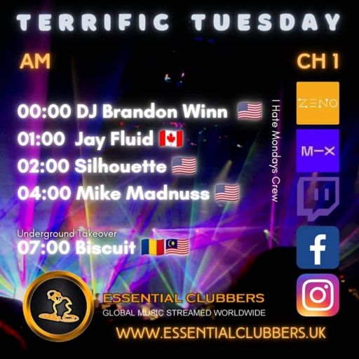 Biscuit-Underground Takeover Tuesday-Drum and Bass-Live on Essential Clubbers Radio 18.10.2022