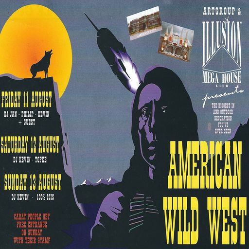100% Isis at "American Wild West" @ Illusion (Lier-Belgium) - 13 August 1995