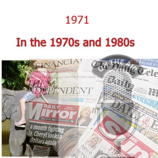 Looking back at the music and events of 1971