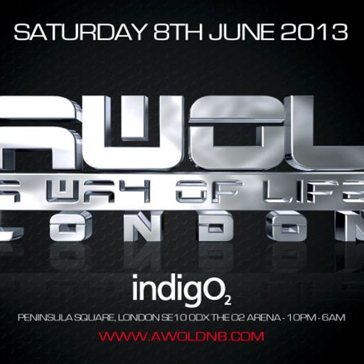 DJ Ron & MC GQ - A.W.O.L. Live in London vol 1 - May 1994