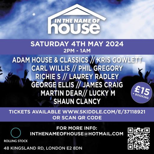 Martin Dear - Live at In The Name of House, Rolling Stock, London 04-05-24