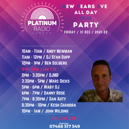 New Years Eve All Dayer 31 DEC 2021