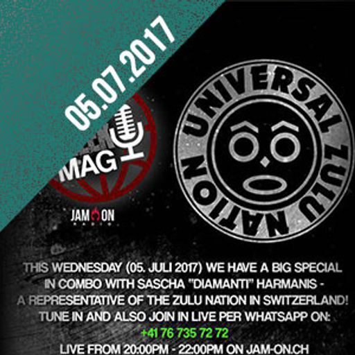 FreeK UrbanMag (5. Juli 2017): Zulu Nation live in Studio