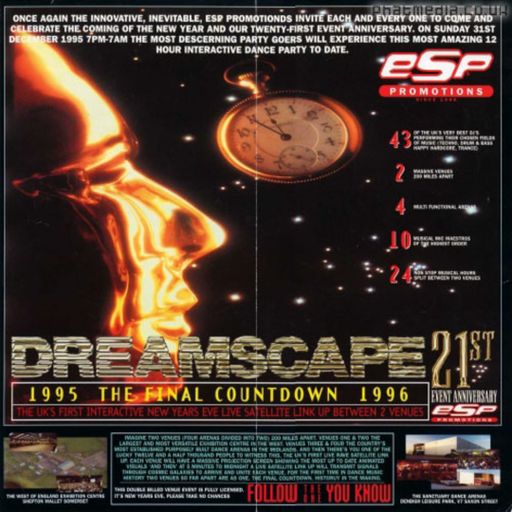 DJ Supreme - Dreamscape 21 'The Final Countdown' - The Sanctuary - 31.12.95