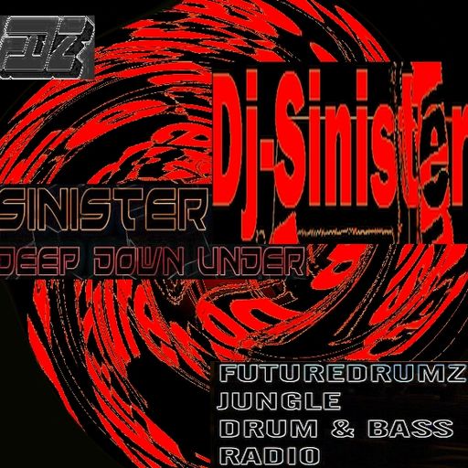 Dj-Sinister - Deep Down Under Show - Live on Futuredrumz Radio - 30-07-2023
