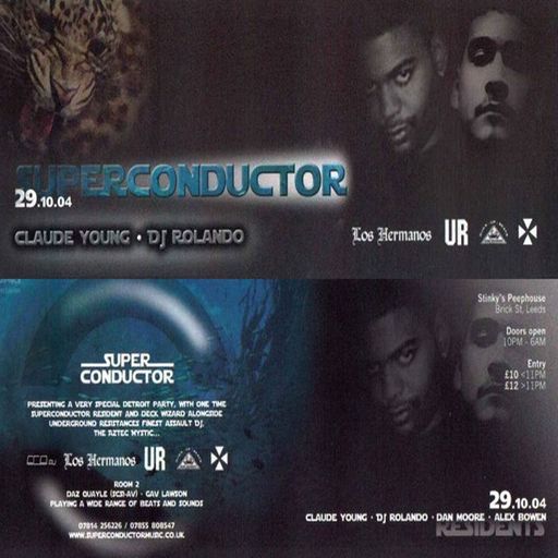 Claude Young at "Superconductor" @ Stinky's Pǝǝphouse (Leeds-UK) - 29 October 2004