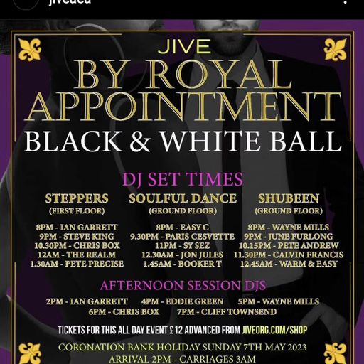 The DJ Collective -www.Jiveorg.com-Black and White Ball -Stevenage 2023