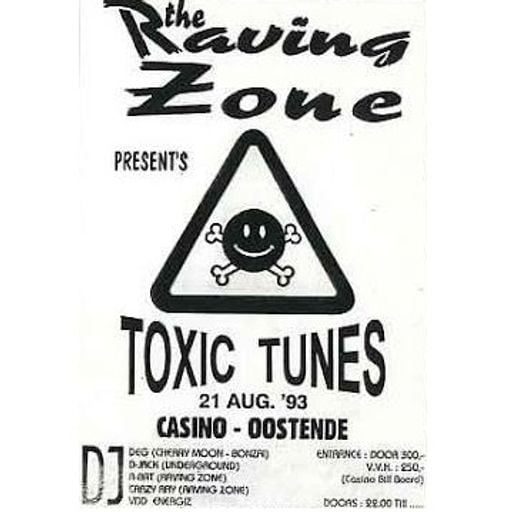 Little Pat & D-Jack at "Toxic Tunes" @ Casino (Oostende - Belgium) - 21 August 1993