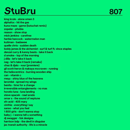 #807 NEW D SMOKE | IRREVERSIBLE ENTANGLEMENTS | OMAR S | DJ SWAGGER | QUELLE CHRIS | SANSO