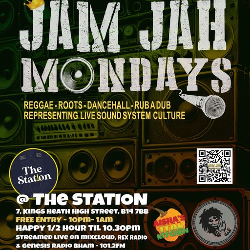 Jam Jah Mondays Live from the Station - 9th Sept 24 - ft. Tomlin Mystic / Princess / Breadback