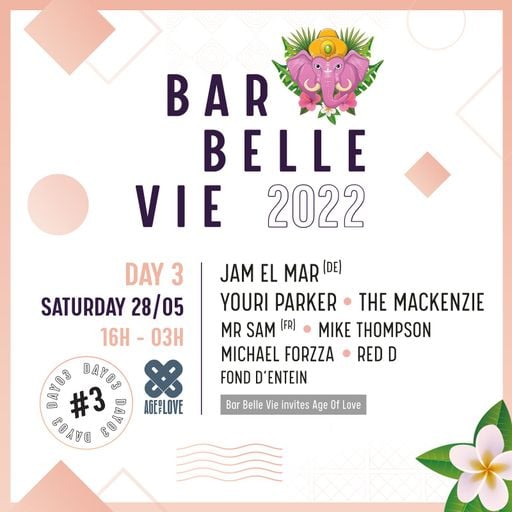 Mr Sam at "Age Of Love x Bar Belle Vie" (Wichelen - Belgium) - 28 May 2022