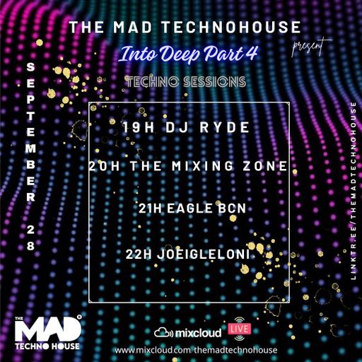 DJ RYDE / TMTH INTO DEEP TECHNO SESSIONS 28.09.24