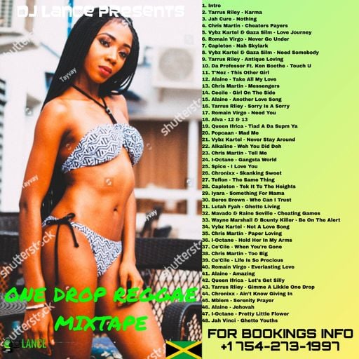 DJ LANCE ONE DROP REGGAE MIXTAPE