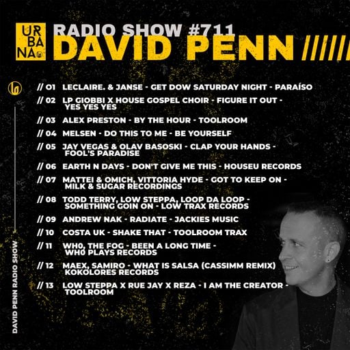 Urbana Radio Show by DAVID PENN #711