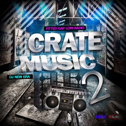 DJ New Era - Crate Music #2 - Fitted Cap Low Radio