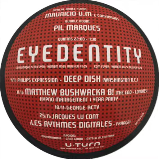 Buschwacka at "Eyedentity" @ U-Turn Club (São Paulo - Brasil) - 11 November 1999